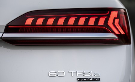 2020 Audi Q7 TFSI e quattro Plug-In Hybrid (Color: Glacier White) Tail Light Wallpapers 450x275 (25)
