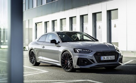 2020 Audi RS 5 Coupe (Color: Nardo Gray) Front Three-Quarter Wallpapers 450x275 (6)