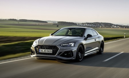 2020 Audi RS 5 Coupe (Color: Nardo Gray) Front Three-Quarter Wallpapers 450x275 (4)