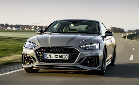 2020 Audi RS 5 Coupe (Color: Nardo Gray) Front Wallpapers 450x275 (3)