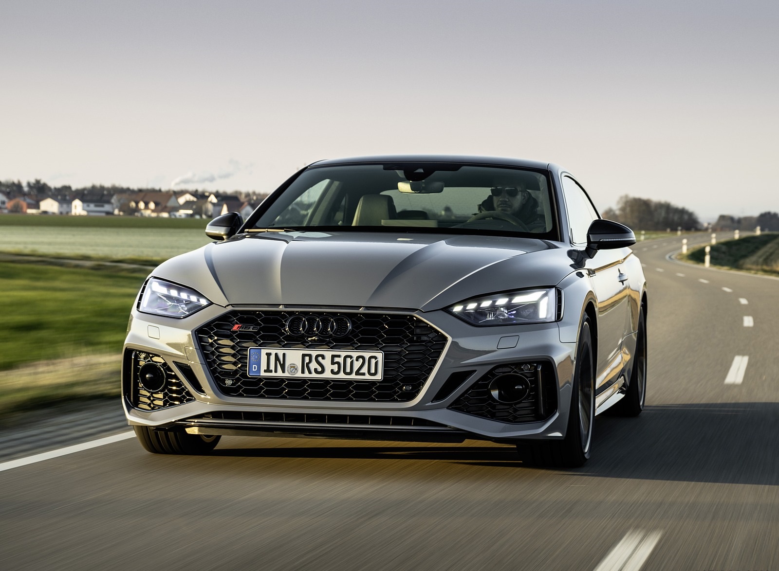 2020 Audi RS 5 Coupe (Color: Nardo Gray) Front Wallpapers #3 of 75