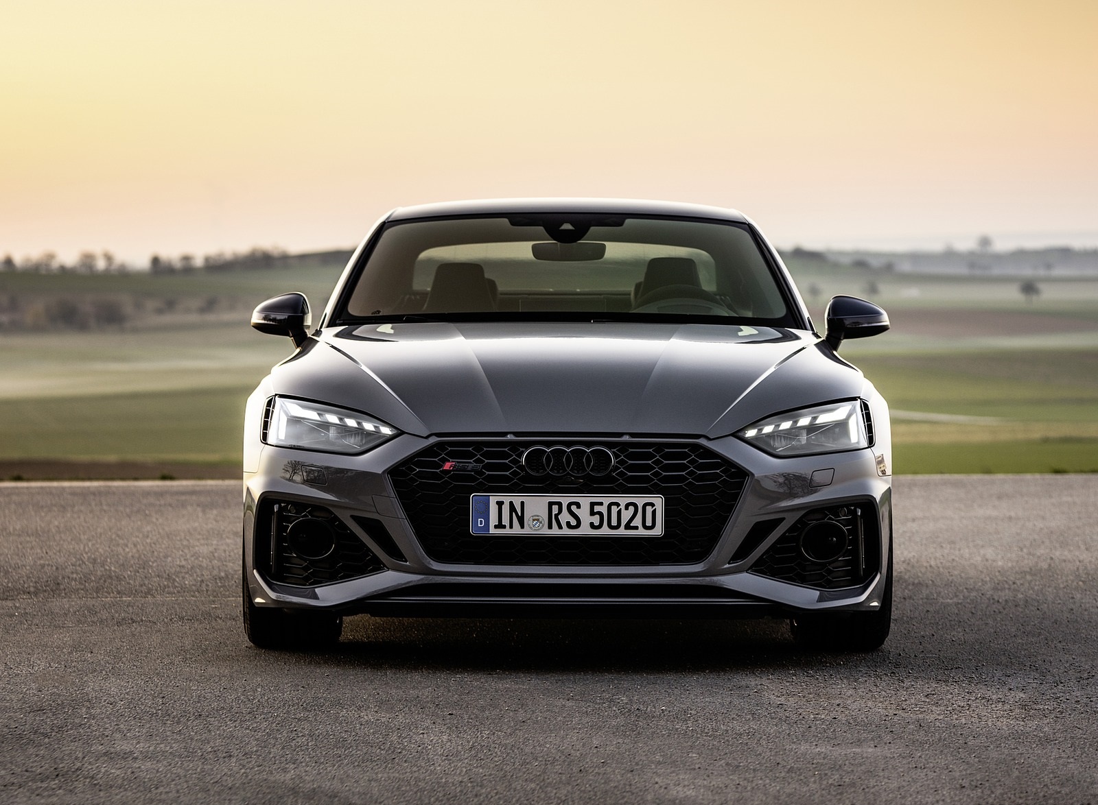 2020 Audi RS 5 Coupe (Color: Nardo Gray) Front Wallpapers #20 of 75