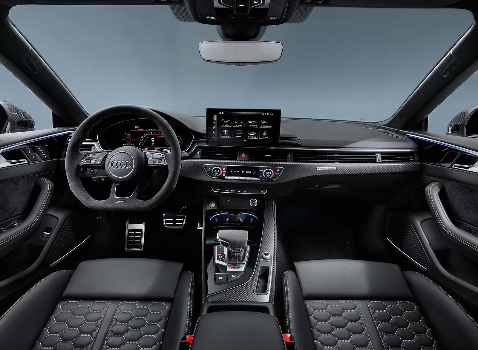 2020 Audi RS 5 Coupe Interior Cockpit Wallpapers #61 of 75