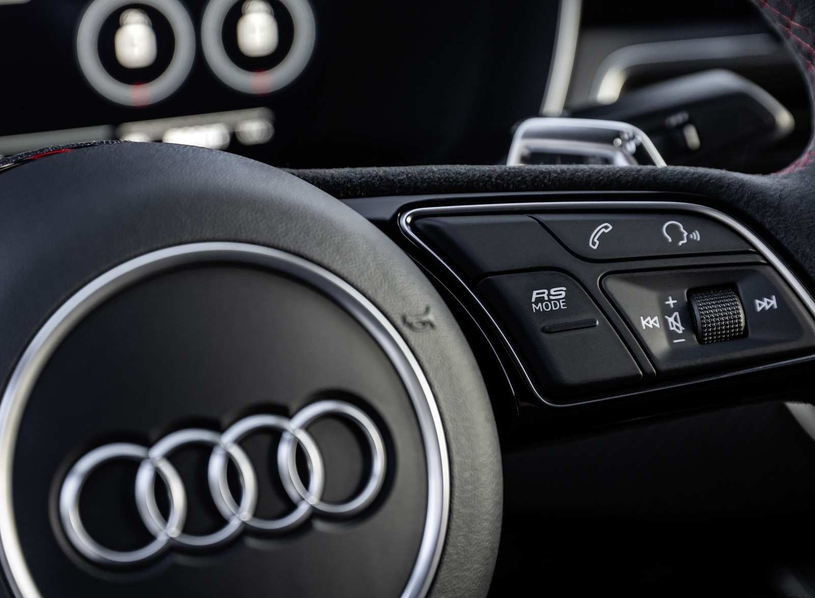 2020 Audi RS 5 Coupe Interior Steering Wheel Wallpapers #29 of 75