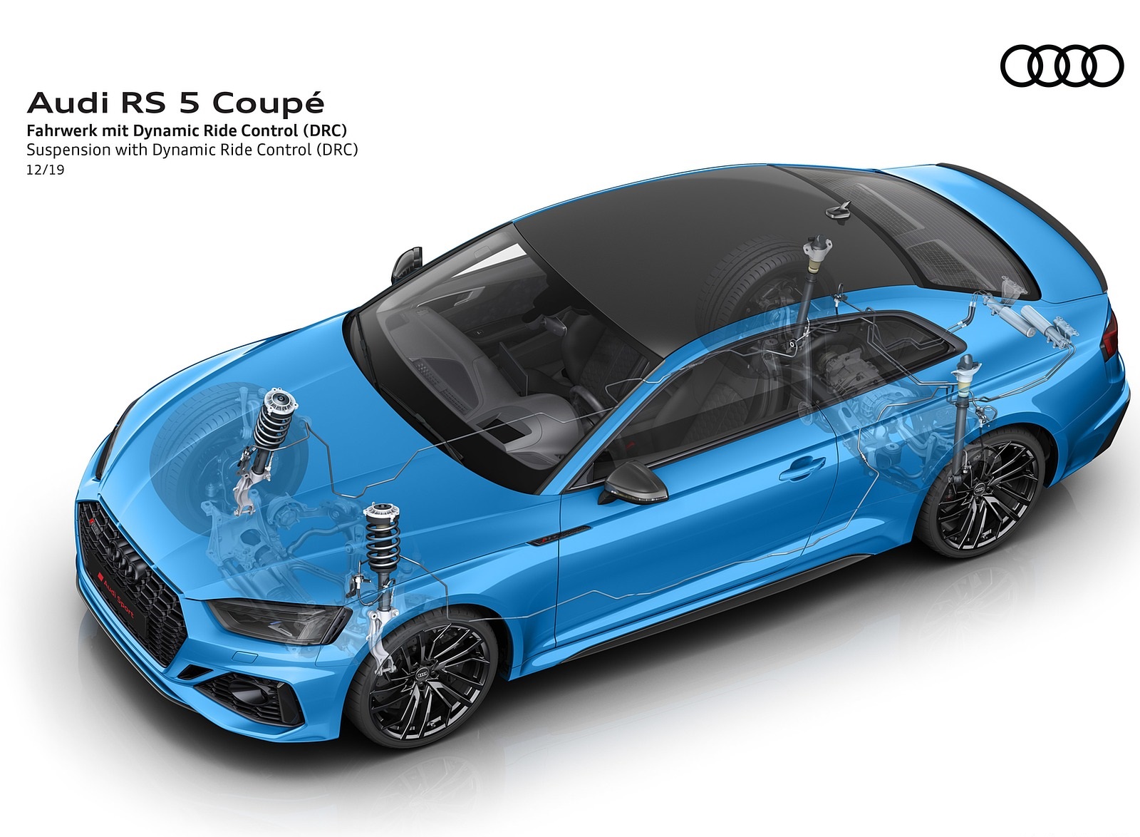 2020 Audi RS 5 Coupe Suspension with Dynamic Ride control (DRC) Wallpapers #65 of 75