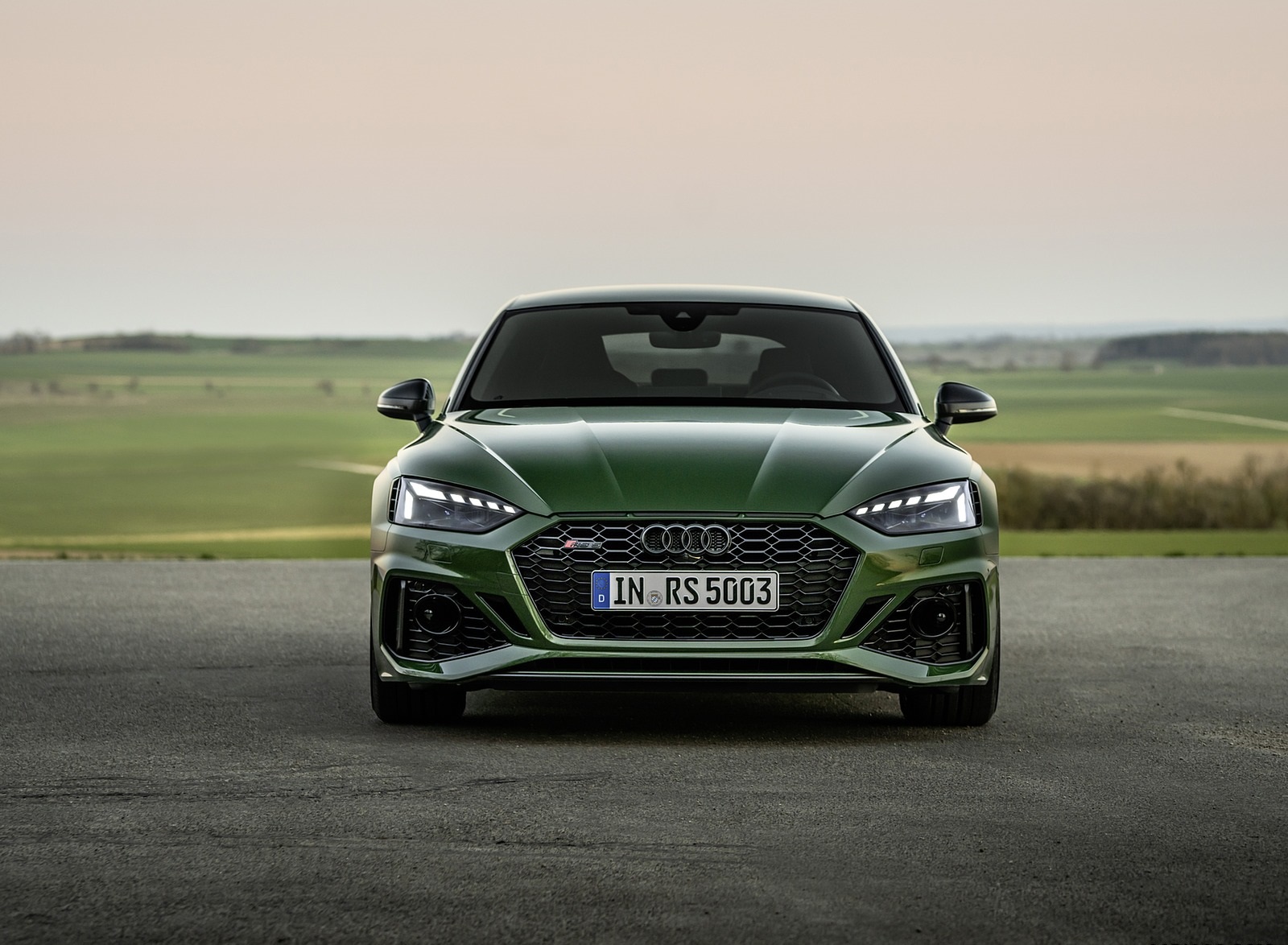 2020 Audi RS 5 Sportback (Color: Sonoma Green) Front Wallpapers #13 of 76