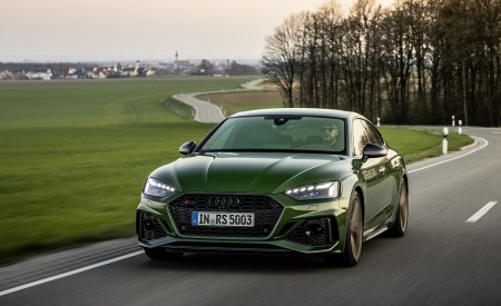 2020 Audi RS 5 Sportback (Color: Sonoma Green) Front Wallpapers 450x275 (6)