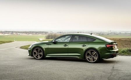 2020 Audi RS 5 Sportback (Color: Sonoma Green) Side Wallpapers 450x275 (16)