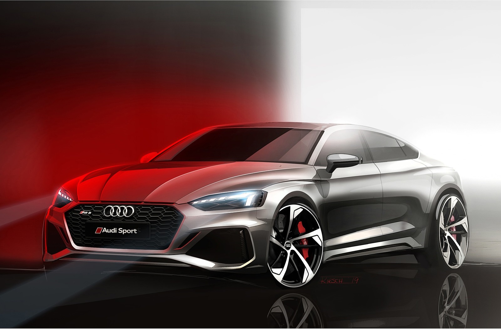 2020 Audi RS 5 Sportback Design Sketch Wallpapers #75 of 76