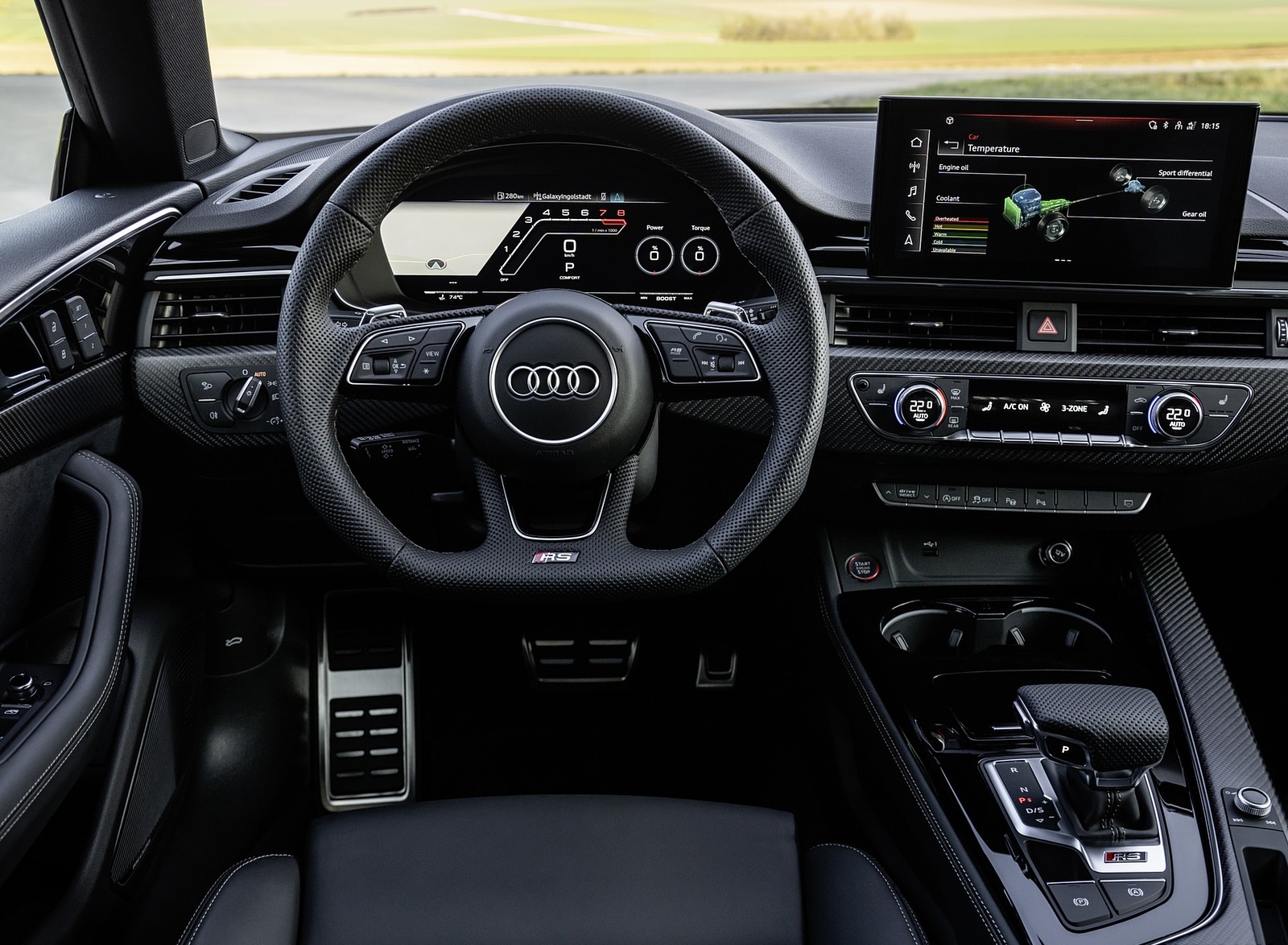 2020 Audi RS 5 Sportback Interior Cockpit Wallpapers #34 of 76