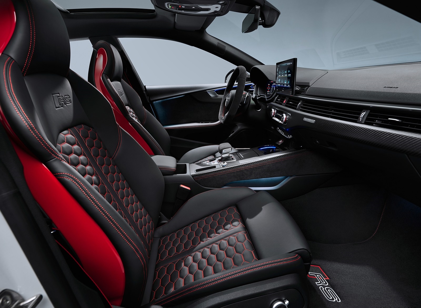 2020 Audi RS 5 Sportback Interior Front Seats Wallpapers #58 of 76