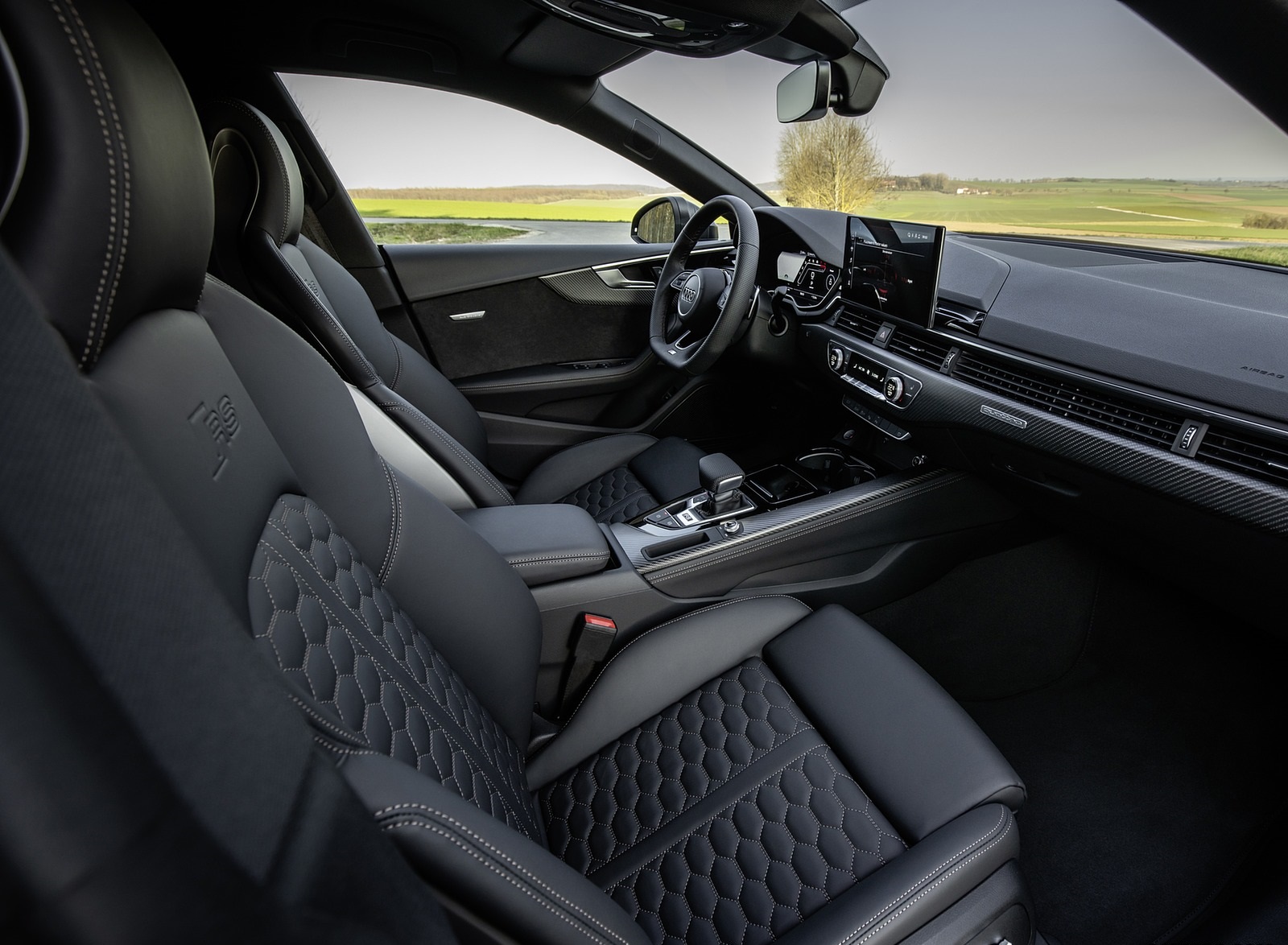 2020 Audi RS 5 Sportback Interior Front Seats Wallpapers #28 of 76
