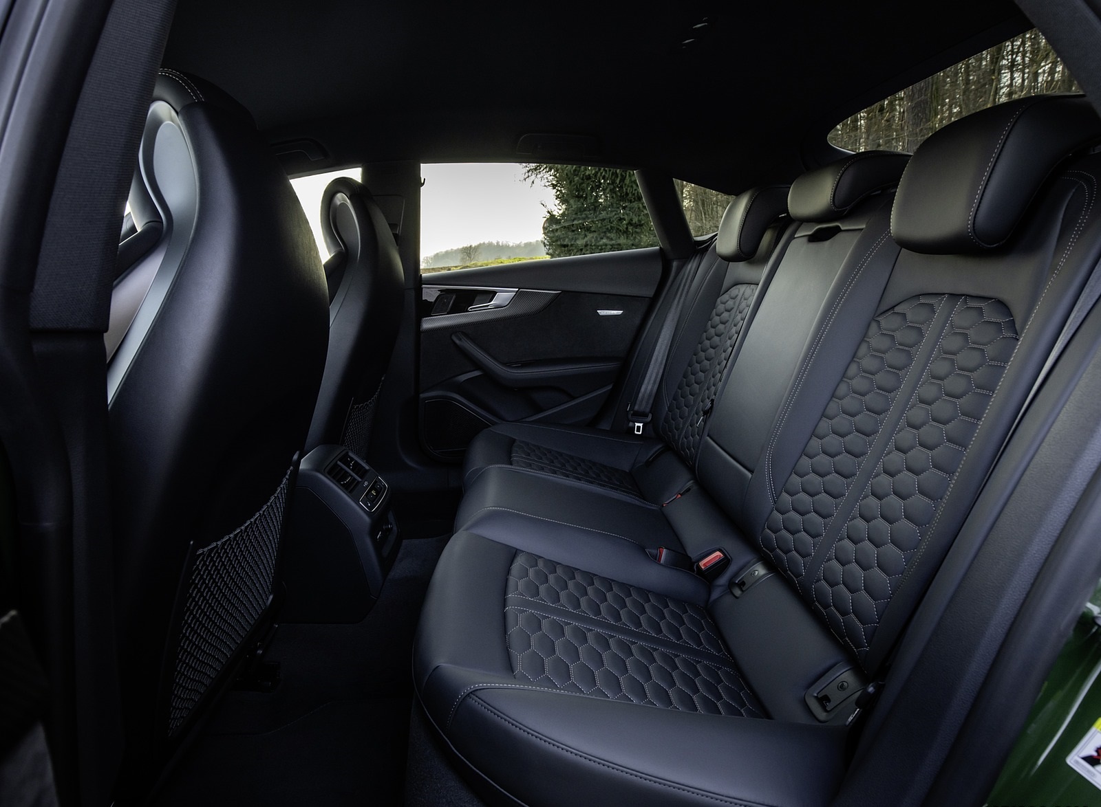 2020 Audi RS 5 Sportback Interior Rear Seats Wallpapers #27 of 76
