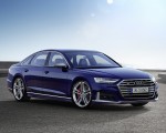 2020 Audi S8 (Color: Navarra Blue) Front Three-Quarter Wallpapers 150x120 (50)