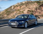 2020 Audi S8 (Color: Navarra Blue) Front Three-Quarter Wallpapers 150x120 (27)