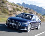 2020 Audi S8 (Color: Navarra Blue) Front Three-Quarter Wallpapers 150x120 (13)