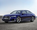 2020 Audi S8 (Color: Navarra Blue) Front Three-Quarter Wallpapers 150x120 (51)