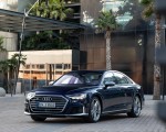 2020 Audi S8 (Color: Navarra Blue) Front Three-Quarter Wallpapers 150x120 (41)