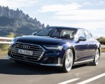 2020 Audi S8 (Color: Navarra Blue) Front Three-Quarter Wallpapers 150x120 (5)