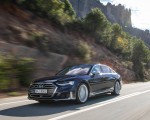 2020 Audi S8 (Color: Navarra Blue) Front Three-Quarter Wallpapers 150x120 (32)