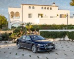 2020 Audi S8 (Color: Navarra Blue) Front Three-Quarter Wallpapers 150x120 (45)