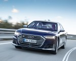 2020 Audi S8 (Color: Navarra Blue) Front Wallpapers 150x120