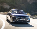 2020 Audi S8 (Color: Navarra Blue) Front Wallpapers 150x120 (36)