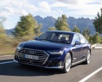 2020 Audi S8 (Color: Navarra Blue) Front Wallpapers 150x120 (19)