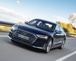 2020 Audi S8 (Color: Navarra Blue) Front Wallpapers 150x120