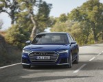 2020 Audi S8 (Color: Navarra Blue) Front Wallpapers 150x120