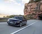 2020 Audi S8 (Color: Navarra Blue) Front Wallpapers 150x120