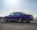 2020 Audi S8 (Color: Navarra Blue) Rear Three-Quarter Wallpapers 150x120 (54)