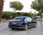 2020 Audi S8 (Color: Navarra Blue) Rear Three-Quarter Wallpapers 150x120 (47)