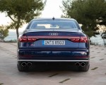 2020 Audi S8 (Color: Navarra Blue) Rear Wallpapers 150x120