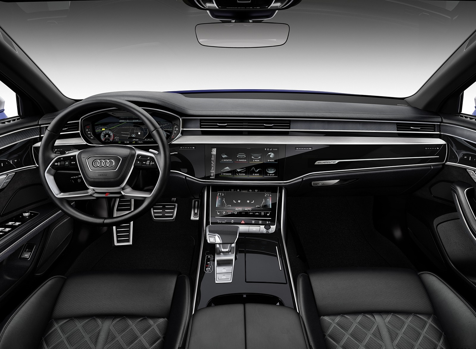 2020 Audi S8 Interior Cockpit Wallpapers #87 of 189