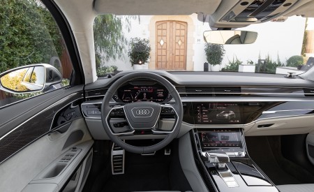 2020 Audi S8 Interior Cockpit Wallpapers 450x275 (72)