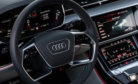 2020 Audi S8 Interior Steering Wheel Wallpapers 450x275 (70)
