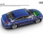 2020 Audi S8 Mild hybrid 48 volt drivetrain energy flow during comfort start or stop Wallpapers 150x120 (90)
