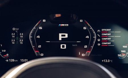 2020 BMW M8 Competition Convertible (UK-Spec) Digital Instrument Cluster Wallpapers 450x275 (34)