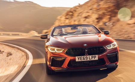 2020 BMW M8 Competition Convertible (UK-Spec) Front Wallpapers 450x275 (8)