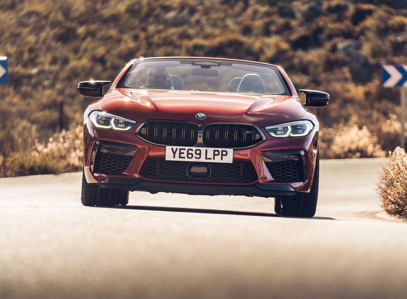 2020 BMW M8 Competition Convertible (UK-Spec) Front Wallpapers (9)