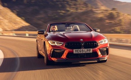 2020 BMW M8 Competition Convertible (UK-Spec) Front Wallpapers 450x275 (1)