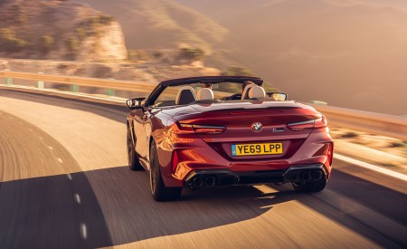 2020 BMW M8 Competition Convertible (UK-Spec) Rear Wallpapers 450x275 (12)
