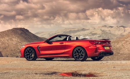 2020 BMW M8 Competition Convertible (UK-Spec) Side Wallpapers 450x275 (18)