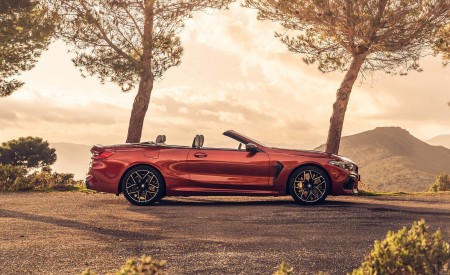 2020 BMW M8 Competition Convertible (UK-Spec) Side Wallpapers 450x275 (20)