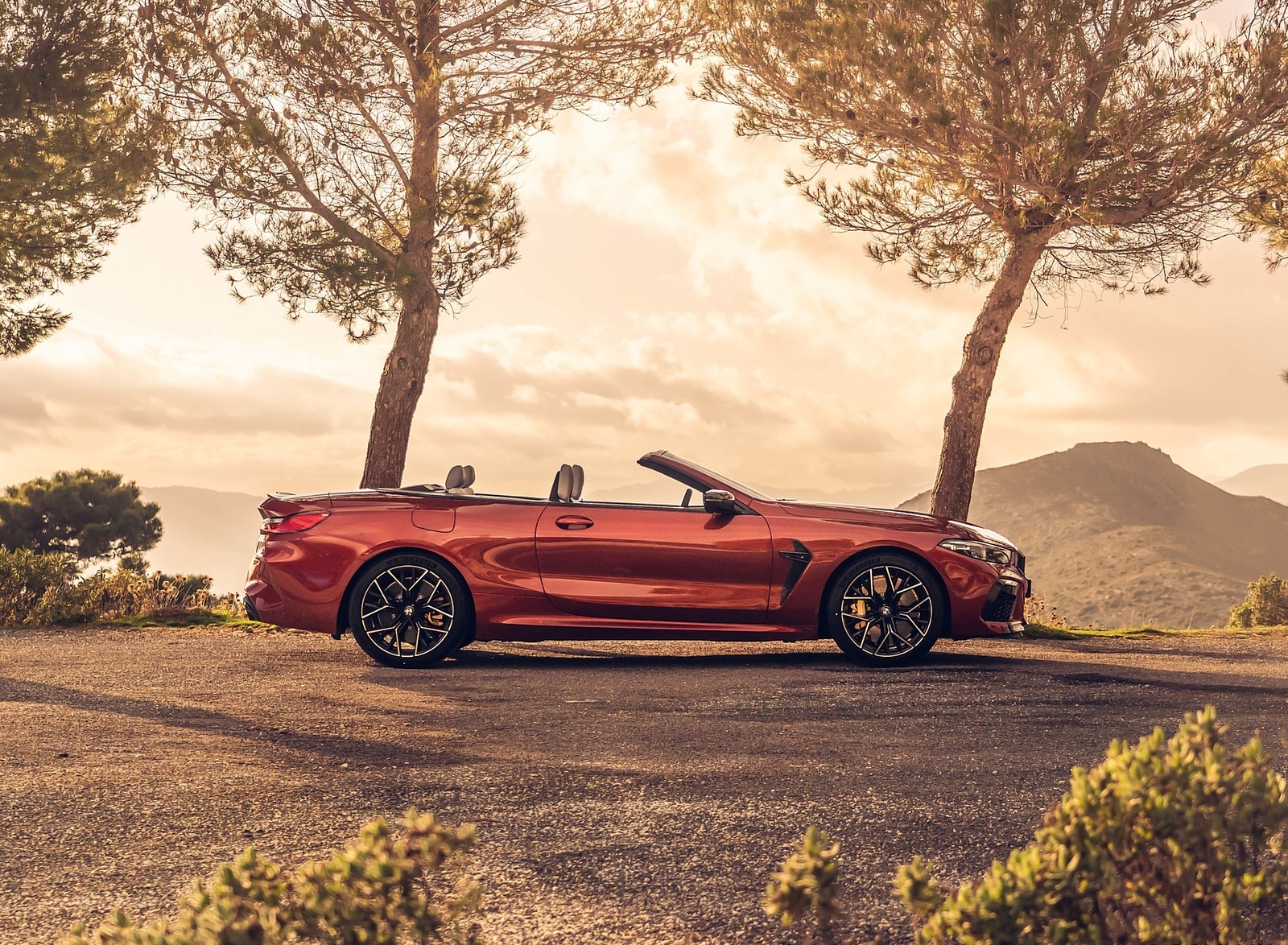 2020 BMW M8 Competition Convertible (UK-Spec) Side Wallpapers #20 of 40