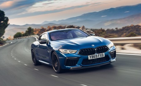 2020 BMW M8 Competition Coupe (UK-Spec) Front Three-Quarter Wallpapers 450x275 (4)