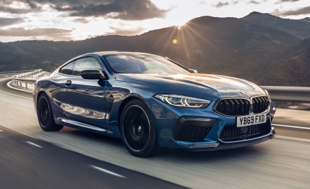 2020 BMW M8 Competition Coupe (UK-Spec) Front Three-Quarter Wallpapers 450x275 (7)