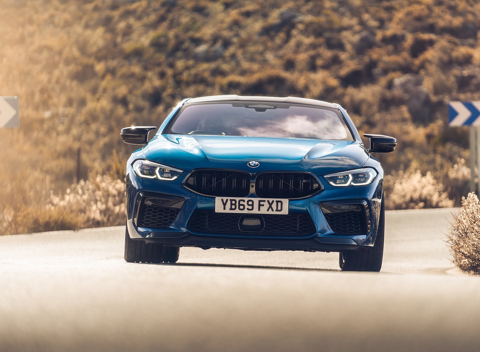 2020 BMW M8 Competition Coupe (UK-Spec) Front Wallpapers #14 of 35