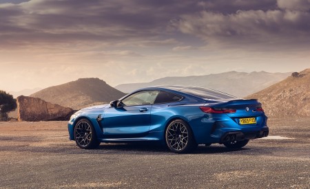 2020 BMW M8 Competition Coupe (UK-Spec) Rear Three-Quarter Wallpapers 450x275 (21)
